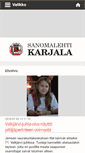 Mobile Screenshot of karjala-lehti.fi