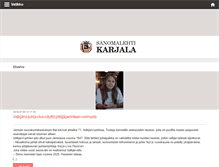 Tablet Screenshot of karjala-lehti.fi